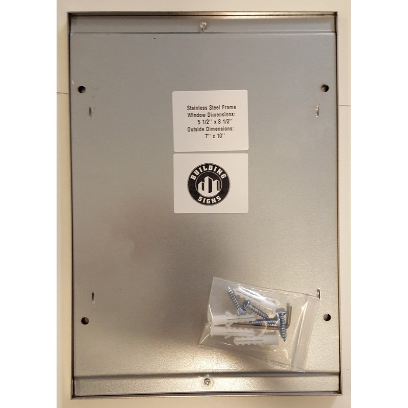Heavy-Duty Elevator Certificate And Notice Frame – 5.5X8.5 Inch Interior