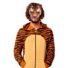 Himine Animals Dressed up Half Face Tiger Mask (Yellow)