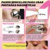 Kit De Pestañas Postizas Magnéticas Con Clip 2 Pares