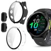 Compatible for Garmin Forerunner 970 Case with Dust Plug, Lamshaw