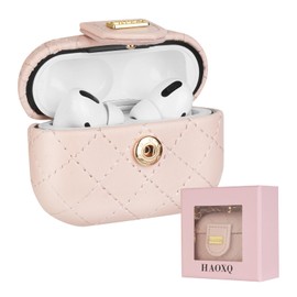 AirPods Pro Case, Cover, 2nd Generation, Air Pods Pro Case, Stylish, High-quality, All-Purpose Protection, Shockproof, PU Leather, Portable, Durable, Includes Carabiner, Lost Prevention, Integrated