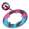 Aluminium Alloy Folding Bike Crankset 56T 130mm BCD Single Disc