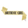 Golden Birthday Sash for Women and Girls - Birthday Girl