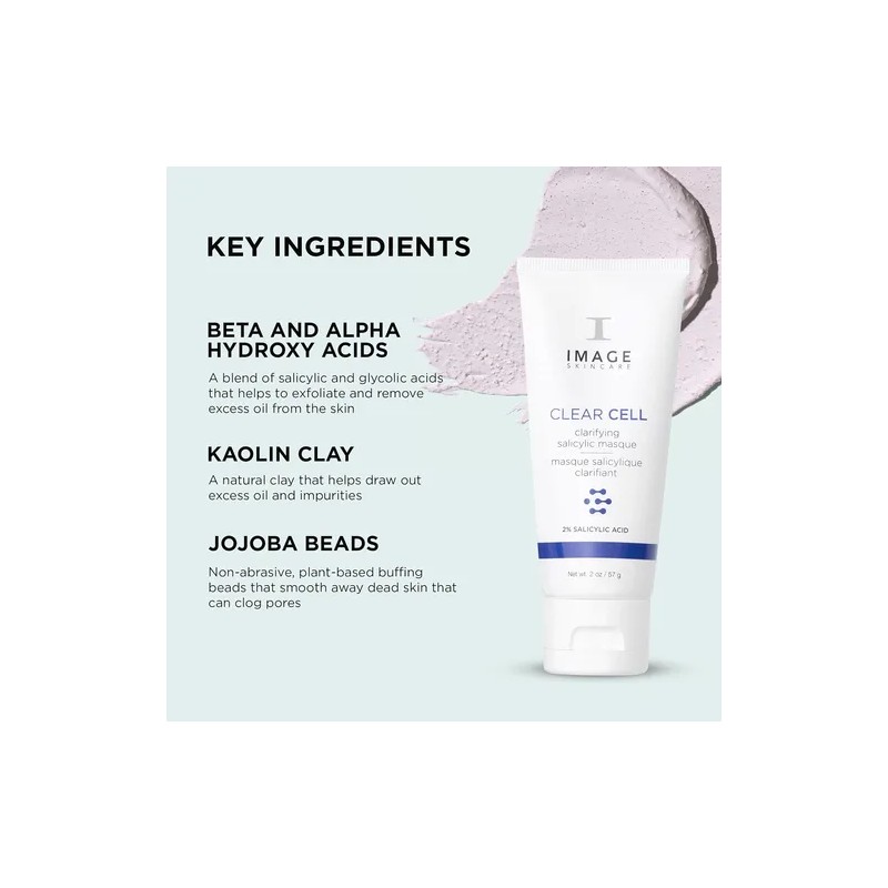 Image Skincare, Mascarilla Clarificante Salicílica Clear Cel