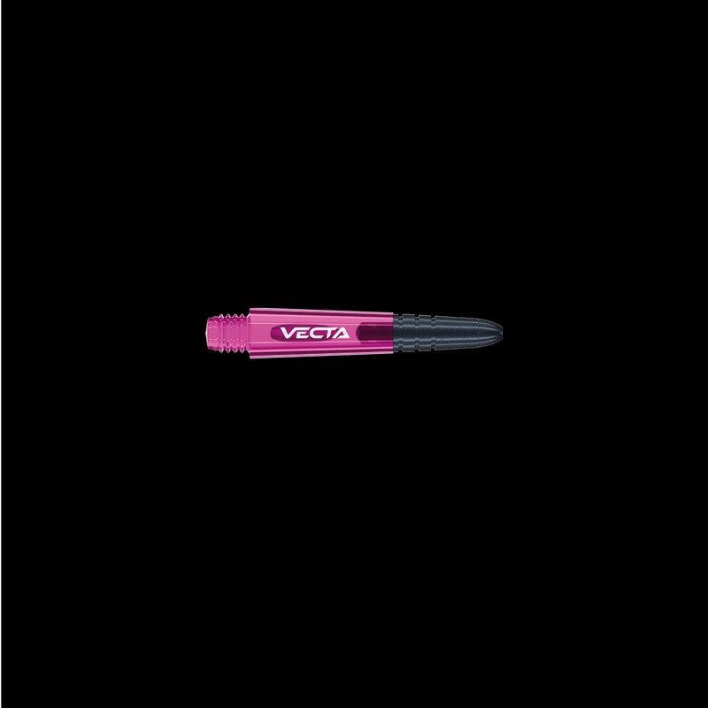 WINMAU Vecta Pink Short Dart Shafts (Stems) - 1 set
