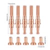 Eacam SL60-100 Torch Consumables, 100A Copper Electrode&Nozzle Tips Set, 10pcs