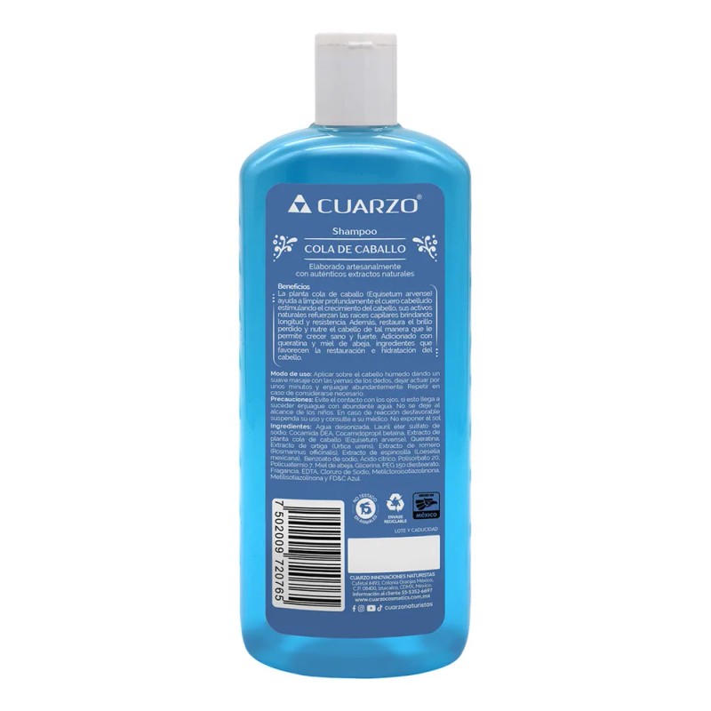 Shampoo Cola De Caballo Y Keratina Crecimiento Capilar
