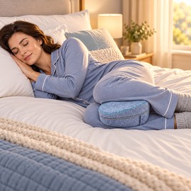 Product Name: Memory Cotton Leg Pillow Hollow Heart Pregnancy Side Sleeper Sciatica Orthopedic Sciatica Back Hip Relief Pillow For Bed Sofa