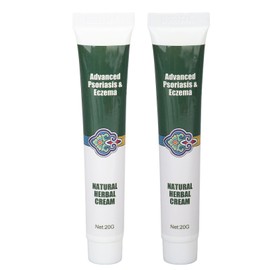 2pcs Hydrating Moisturizing Cream Eczema Erythema Repair Cream Itchy Skin Relief Herbal Ointment