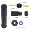 VCE 2-Pack IP67 impermeable RJ45 CAT6 / CAT5E / CAT5