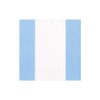 Caspari Bandol Stripe Paper Cocktail Napkins in Light Blue, Pack