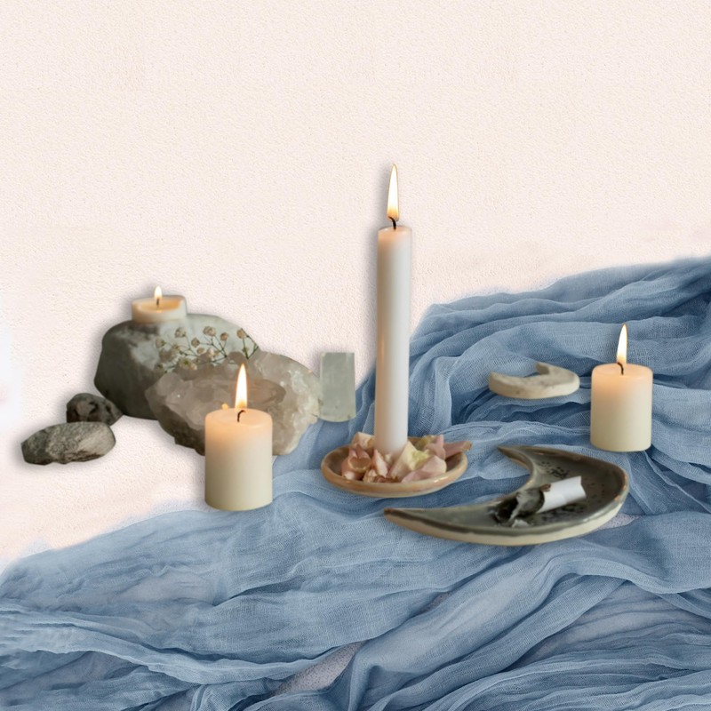 CAPASTEC Cheesecloth Table Runner, Bohemia Rustic Cheesecloth Table Runner for