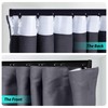 Room Divider Blackout Curtains Flexible Sliding Tracks Sets Ceiling Mounted