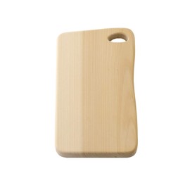 Woodpecker Ginkgo Wood Cutting Board, Made in Japan, Natural Wood, Ginkgo Wood Cutting Board, Holding Hole, Round (3 Medium)