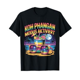 KOH Phangan Modus Activated Tropical Party Shirt T-Shirt