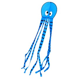 OCTOPUS KITE BLUE OPIE; 20inX91in, 3-20 mph