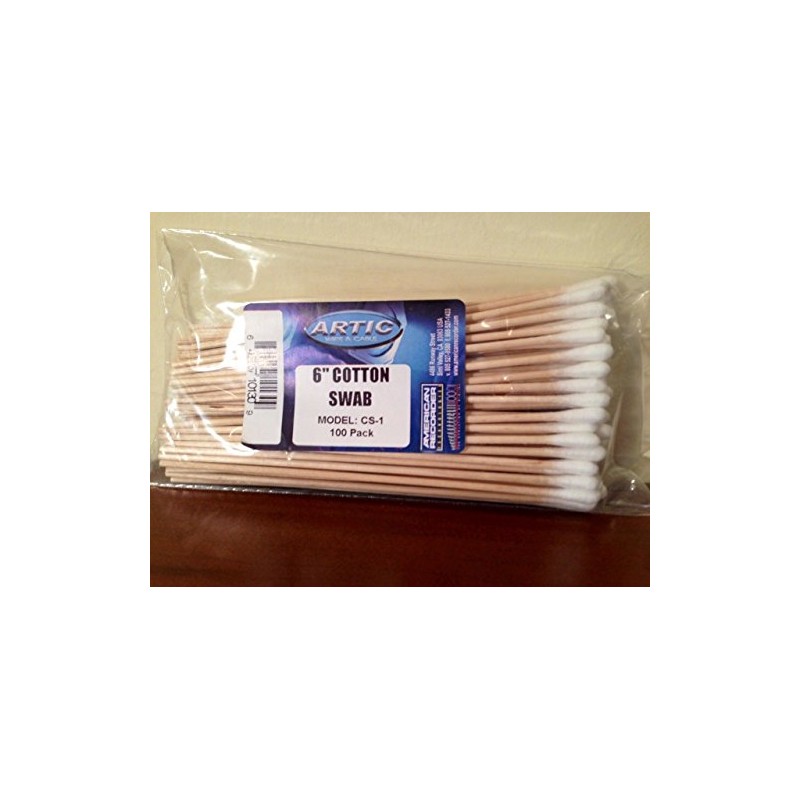 American Recorder Technologies CS-1 100 Tape Head Cleaning Cotton Swabs