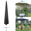 Parasol Cover Large Cantilever Waterproof Dustproof Umbrella Cover Black
