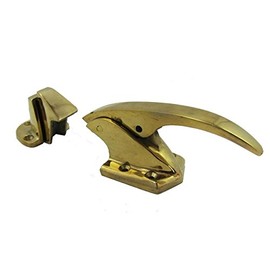 White Water 3022B Brass, Heavy Duty, Walk in Freezer Cooler Door Handle Latch