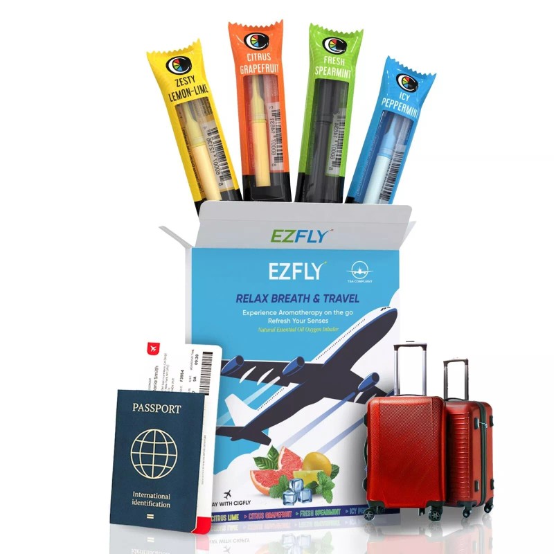 Cigtrus Ezfly Variety Oral Fixation Smokeless Habit Replacement - Yellow