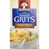 Quaker Country Bacon Flavor Instant Grits, 12 Count (Pack of