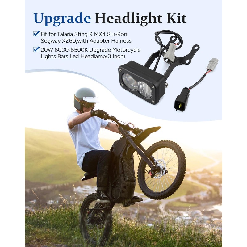 Headlight Kit Fit for Talaria Sting R MX4 MX3, for