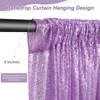 Sparkly Sequin Backdrop Curtain 4 Pcs 2ftx8ft Wedding Party Backdrop