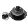 dophee 20Pcs Black Plastic Safety Eyes with Washers, Craft Eyes,