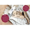 Breakfast Board Wooden Heart – Ambulance – Ambulance with Name