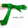 EORUBE 1920s Gloves for Women Elbow Long Satin Gloves Party