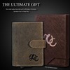Full Grain Leather Pop-Up Wallet for Men – RFID Blocking