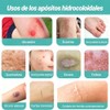 Cinta Hidrocoloide Rollo 2PCS, Parches Hidrocoloides para Cuidado de Heridas,