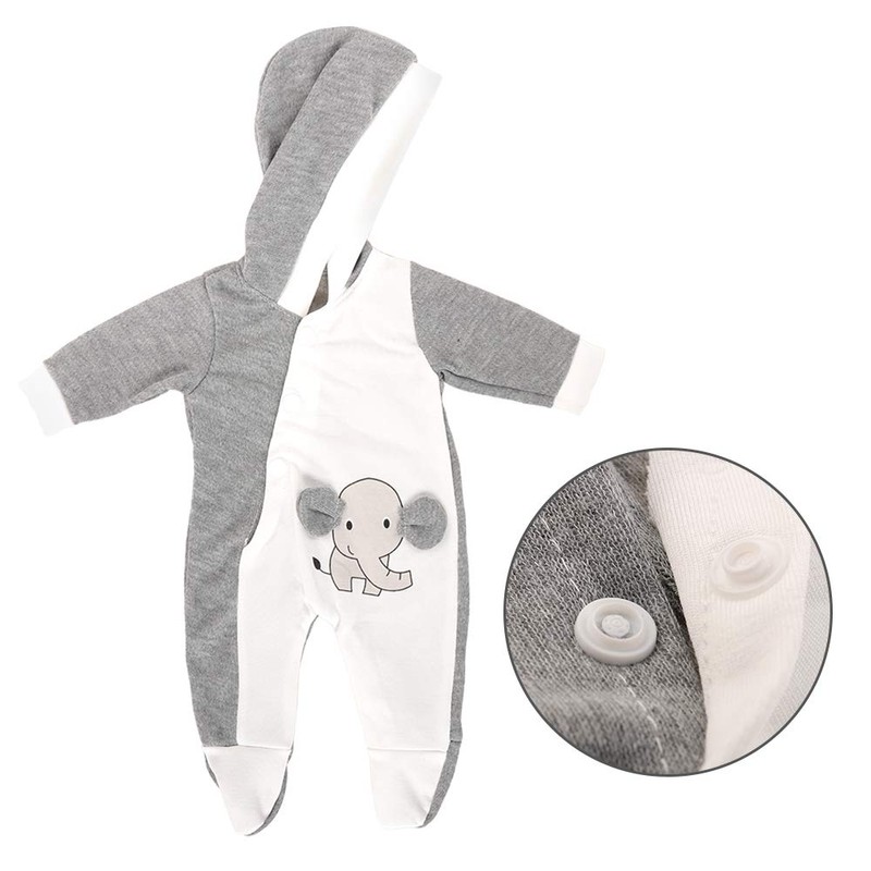 Miunana Clothes Outfits for Baby Dolls, Doll Clothes 43-48 cm