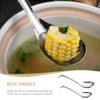 Cabilock Stainless Steel Rice Spoon 10.2 Inch Large Soup Ladle