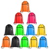 KUUQA 12 Pack Drawstring Backpack Bags Tote Sack Cinch Bag