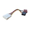Radio Adapter 16pin mini ISO Kompatibel mit Renault Twingo Smart