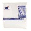 Duni Uni-Colour White Dunisoft Napkins, 40 x 40cm, 1/4 Folded