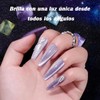 6 Uds 9d Cristal Holográfico Efecto Ojo De Gato Esmalteimán