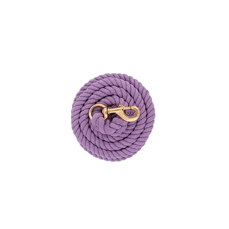 Weaver Leather Cotton Lead Rope with Solid Brass 225 Snap,