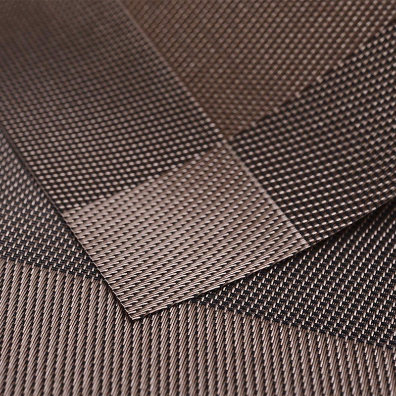 Dooppa PVC Insulation Non-slip Placemats Washable Table Mats Set of