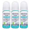 Krystal Stone Desodorante Neutro Roll on 90ml 3 pack