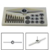 M1.0-M2.5 High Speed Steel Metric Tap Set 31pcs