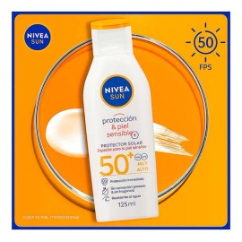 Protector Solar Corporal Protect & Sensitive 125 ml NIVEA SUN