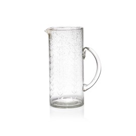 Zodax Tuscan Handmade Etched Glass - Sets of 4 (Pitcher)