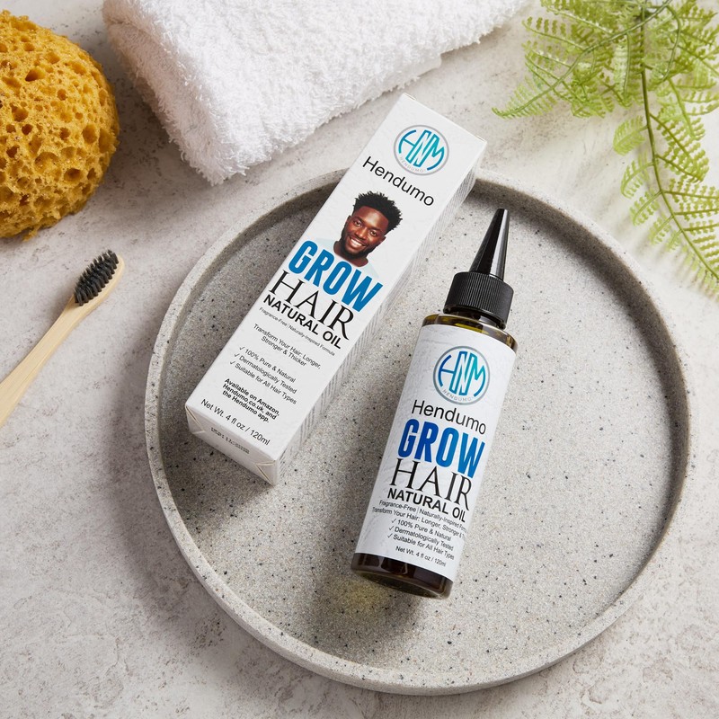 Hendumo Grow Hair Natural Oil, Unisex, 120ml
