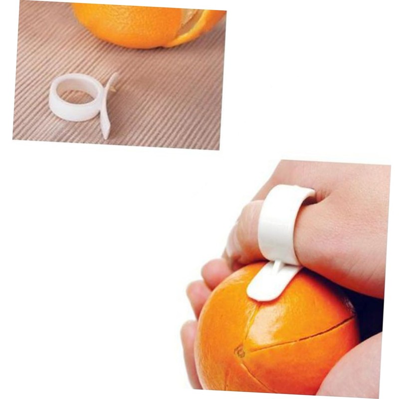 Alipis Ergonomic Ring Peeler Slicer 2 Pcs/Set Random Easy Peel
