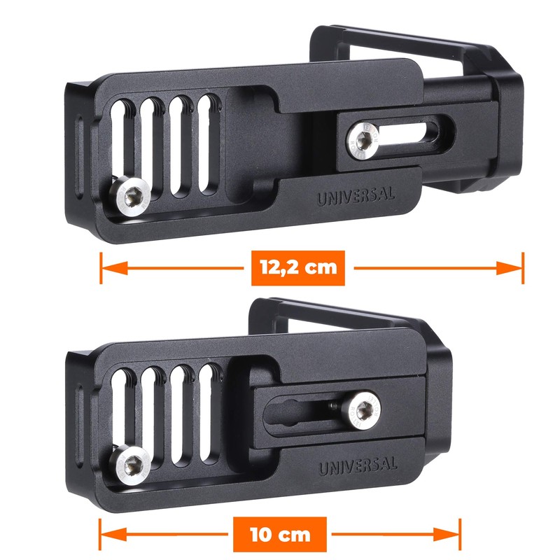 Rollei Universal L-bracket, Arca-Swiss compatible L-angle for mounting under the