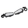 waltyotur UTV Rear View Side Mirrors wIth Lights Replacement for