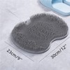 YVPSI Shower Foot & Back Scrubber, Wall Mounted Massage Pad,