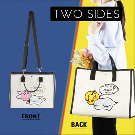 CMNIM Kpop SKZ Merch Dwaekki and Bbokari Inspired Two-Sided Makeup bag I'm Hungry You'Re Always Hunger Kpop SKZ Gifts SKZ Fans Gift (Kpop Hungry Larger CB)